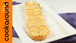 Ventagli dolci con la pasta sfoglia  Dolci semplici da fare [upl. by Sile395]