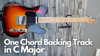 Single Chord Backing Track in C Major [upl. by Deryl660]