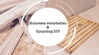 Holzreste verarbeiten  Upcycling Ideen DIY für zuhause und jedermann [upl. by Aelgna43]