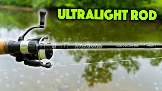 Fishing With The DOBYNS SIERRA Ultralight Rod [upl. by Ellimac]