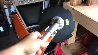 How To Install a Brush Cutter Blade on a STIHL Trimmer Head [upl. by Swartz]