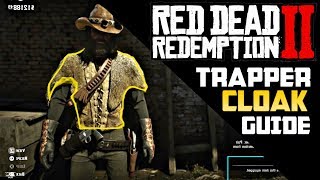 Red Dead Redemption 2How to Get Trappers Cloak [upl. by Rasecoiluj]