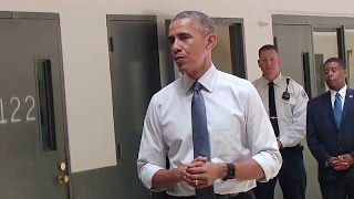 President Obama Visits the El Reno Federal Correctional Institution [upl. by Lednew]