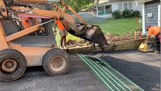 Asphalt Heated Driveway Installation [upl. by Zelig]