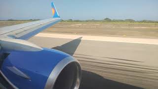 Menorca Airport Landing  Jet2 Holidays Boeing 737808 GDRTD [upl. by Thorbert]