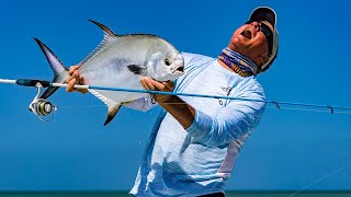 Key West Florida Fishing Inshore Slam  Tarpon Bonefish Permit [upl. by Sirah236]