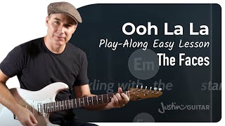 Ooh La La Easy Guitar Tutorial  The Faces [upl. by Gunn42]