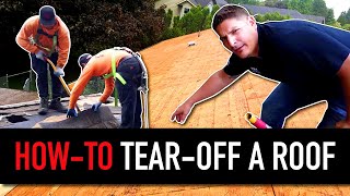 How to tear off a roof  DIY roofing [upl. by Sergo]