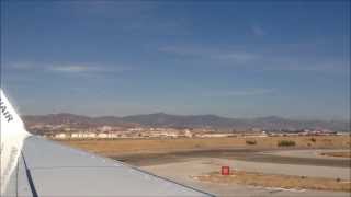 Plane takeoff and landing  Inside view  Full HD [upl. by Jeri]