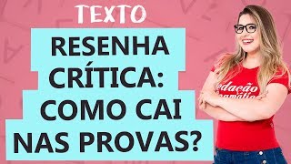 RESENHA CARACTERÍSTICAS – Gênero Textual  Aula 9  Profa Pamba [upl. by Pond381]