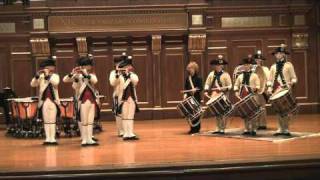 Fife and Drum  Middlesex County Volunteers  Rich Chwastiak  New England Conservatory [upl. by Pacorro500]