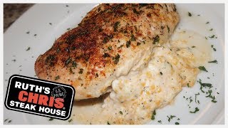 HOW TO MAKE RUTH’S CHRIS STUFFED CHICKEN BREAST [upl. by Mirna776]