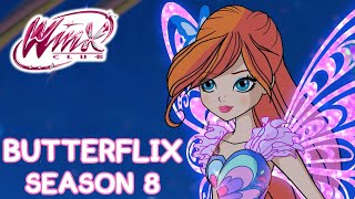 Winx Club  Season 8  Butterflix Transformation [upl. by Towbin]