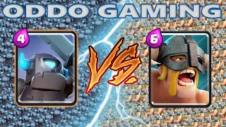 MINI PEKKA VS ELITE BARBARIANS  CLASH ROYALE BATTLE 145 [upl. by Fugazy488]