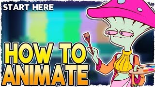 How to Animate  Start here ADOBE ANIMATE FOR BEGINNERS [upl. by Ennoryt]