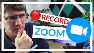 How to Record a meeting in Zoom Video and Audio [upl. by Norri]