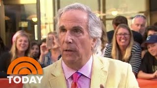 Henry Winkler Cracks Up Over New Show ‘Better Late Than Never  TODAY [upl. by Ewold]