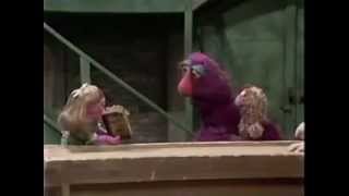 Sesame St  Telly cheers up Prairie Dawn Part 1 [upl. by Ilajna]