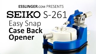 Seiko S261 Easy Snap Watch Back Opener Tool [upl. by Picker]