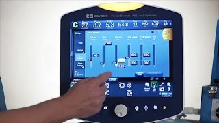 Puritan Bennett™ 980 Ventilator Basic Lesson PostSetup Setting Changes [upl. by Chow86]