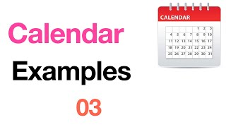 Calendar reasoning tricks  Examples  Part3  Bharath Kumar [upl. by Notsruht274]