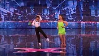 Americas Got Talent lovely kids couple dancing DAngelo amp Amenda [upl. by Ferdy]