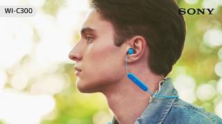 WIC300 Sony Wireless Headphones [upl. by Aracat]