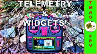 RadioMaster TX16S TELEMETRY and WIDGETS [upl. by Kelsy]