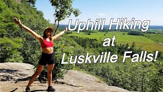 LUSKVILLE FALLS TRAIL  Uphill Hiking  Gatineau  Quebec [upl. by Rusell]