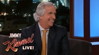 Henry Winkler on Emmy Win Fonzie amp Barry [upl. by Tsnre]