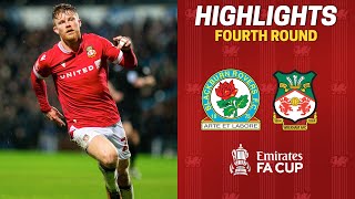 HIGHLIGHTS  Blackburn Rovers vs Wrexham AFC [upl. by Prospero]