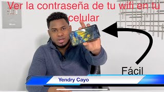 Cómo ver la contraseña del wifi en tu Celular Fácil [upl. by Aihsitan]