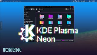 How to Download and Install KDE Plasma Desktop on Windows 10 PC [upl. by Assirod]