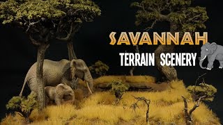 How To Make Realistic Savannah Grassland Terrain Scenery [upl. by Draillih843]