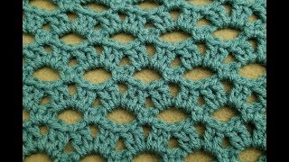 The Peephole Stitch Crochet Tutorial [upl. by Trelu]