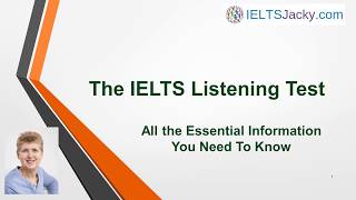 The IELTS Listening Test – All the Essential Information You Need To Know [upl. by Cazzie]