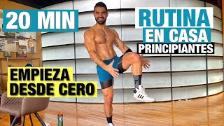 Cardio Para Principiantes 20 MIN Ejercicios Básicos En Casa [upl. by Aimo61]