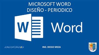 Microsoft Word  Diseño de un Periódico [upl. by Giliane706]