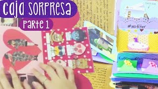 REGALA UNA CAJA SORPRESA  Tutorial Parte 1 Exploding Box ✎ Craftingeek [upl. by Kcirttap]