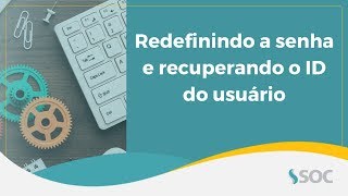 Redefinindo senha e recuperando o ID de um usuário [upl. by Dlaniger]