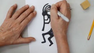 How to Draw a Kokopelli [upl. by Norma580]