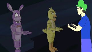 FERNANFLOO SORPRENDIDO EN FIVE NIGHTS AT FREDDYS ANIMACIÓN  FERNANFLOO ANIMADO [upl. by Sirret779]