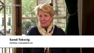 Sandi Toksvig Introducing humanism nonreligious approaches to life [upl. by Echikson]