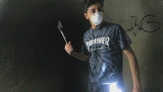 EXPLORING THE HAUNTED TUNNEL PART 2 WTF  FaZe Rug [upl. by Anailli]