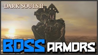 Dark Souls 2 All Boss Armor Showcase amp Locations [upl. by Verine]