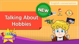 NEW 2 Talking About Hobbies English Dialogue  Roleplay conversation for Kids [upl. by Azirb125]