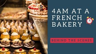 Behind the scenes at a French bakery [upl. by Leamiba]