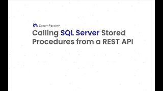 Calling SQL Server Stored Procedures from a REST API [upl. by Zandra]