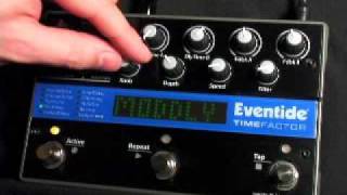 Eventide Timefactor Delay Pedal Part 1 [upl. by Greeley]