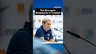 The Strongest Statements In Football [upl. by Einon]